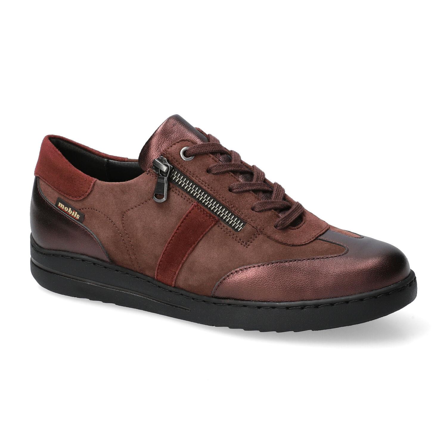 lacets femme modèle Gaia prune - Mephisto